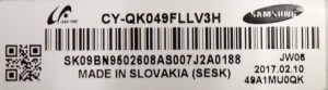 KOMPLETNE PODŚWIETLENIE MATRYCY CY-QK049FLLV3H