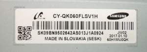KOMPLETNE PODŚWIETLENIE MATRYCY CY-QK060FLSV1H