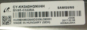 KOMPLETNE PODŚWIETLENIE MATRYCY CY-KK040HGNV4H